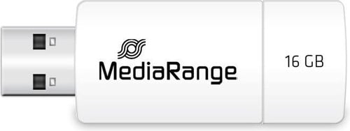 USB stick MediaRange Premium 16GB USB 2.0 geel/wit-3