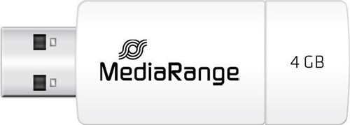 USB stick MediaRange Premium 4GB USB 2.0 rood/wit-3
