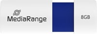 USB stick MediaRange Premium 8GB USB 2.0 blauw/wit