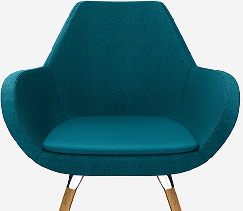 Bijzetstoel Bip met houten poten-2