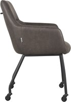 Vergaderstoel op wielen Maxime-3