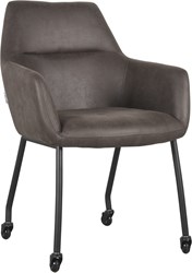 Vergaderstoel op wielen Maxime