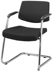 Vergaderstoel met armleuning ProLine Elegance laag