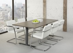 vergadertafel antraciet-robson