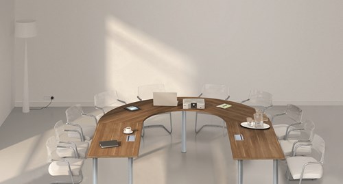 Vergadertafel 10 personen U vorm Modulo 275 x 270