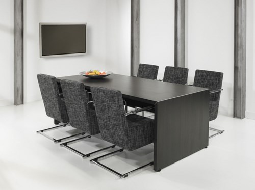 Vergadertafel 6 personen Oakwood XTR 220x100cm-2