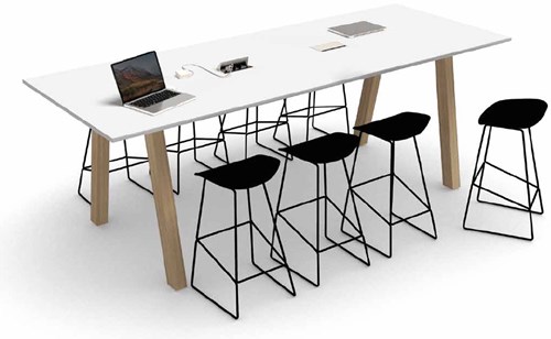 Hoge vergadertafel Markant Hybrid Meeting High-2