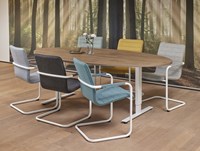 Vergadertafel ovaal 220x110cm ProLine Tendenz-2