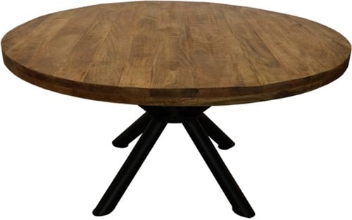 vergadertafel-rond-mango-hout-Mila