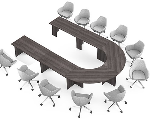 Vergadertafel 14 personen U vorm Modulo 415 x 270-3