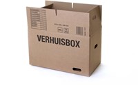 Stevige verhuisdoos Budget 370x650x350 dubbelgolf bruin-3