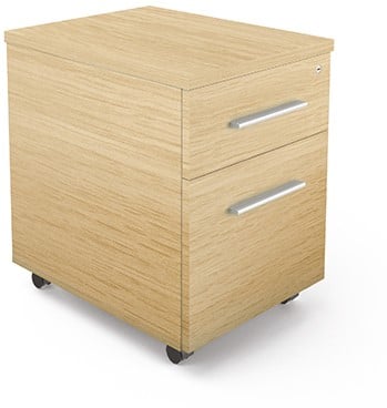 Ladeblok op wielen hout KARA