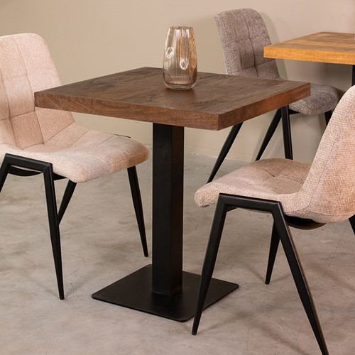 Tafel mangohout vierkant Venetia-2