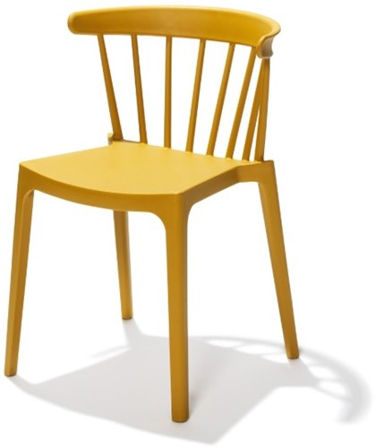 Vintage cafestoelen kunststof