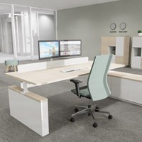 Zit sta hoekbureau Markant Workways met opbergruimte-2