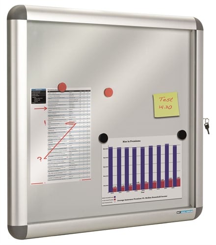 Publicatiebord voor binnen en buiten 70x74cm