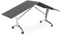 Vouwtafel op wielen Flexo 200-260 lang