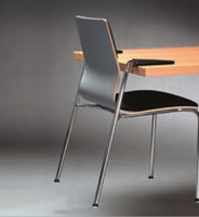 Vergaderstoel KÖHL Desiro KLS met zitstoffering-3