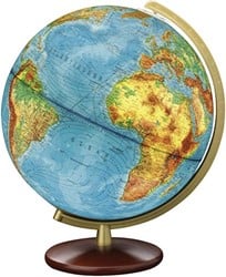 Wereldbol lamp