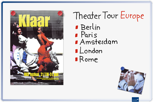 Magnetisch Whiteboard 60x90cm Legamaster-2