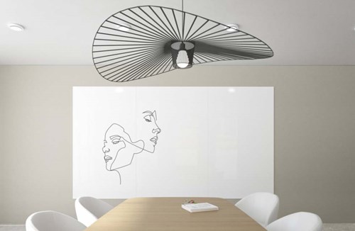 Chameleon Sharp Wall 198 x 354cm whiteboard muur wit