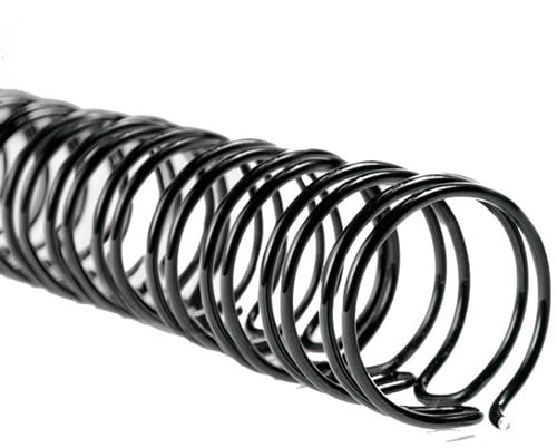 Draadrug Albyco 6,4 mm 34-rings zwart 100 stuks 1/4"
