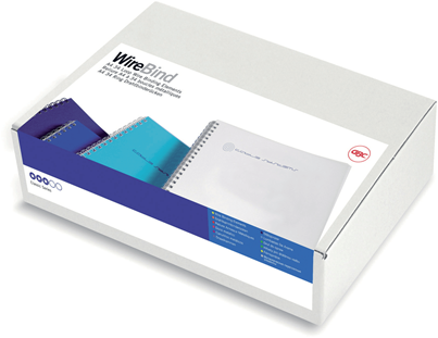 Draadrug Gbc Wirebind 21-Rings 6 Mm Wit