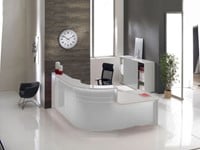 Balie met werkplek hoogglans First Impression-3