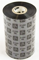 Zebra Z-2100 wax ribbon (02100BK11045) 110mm x 450m