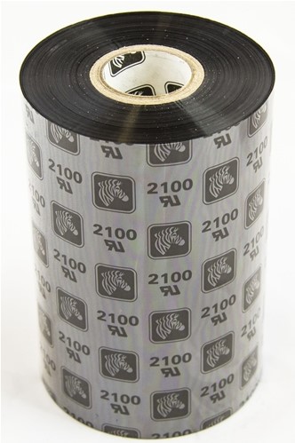 Zebra Z-2100 wax ribbon (02100BK22045) 220mm x 450m