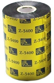 Zebra Z-3400 wax-resin ribbon (03400BK06045) 60mm x 450m