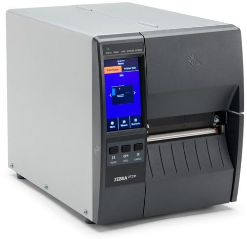 Zebra ZT231 labelprinter thermal transfer netwerk, USB, serieel en bluetooth-2