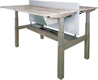 Zit sta bureau elektrisch duo werkplek URBAN-2