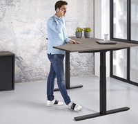 Zit sta hoekbureau elektrisch verstelbaar ProLine Wing-2