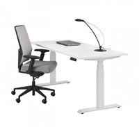 Zit sta bureau elektrisch verstelbaar ProLine Yvie-2