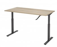 Hoog laag bureau handmatig bediend ProLine Swing-2