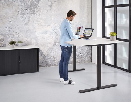 Zit sta hoekbureau elektrisch verstelbaar ProLine Wing-3