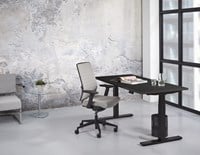 zwart-bureau-verstelbaar